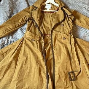 Anthropologie trench coat